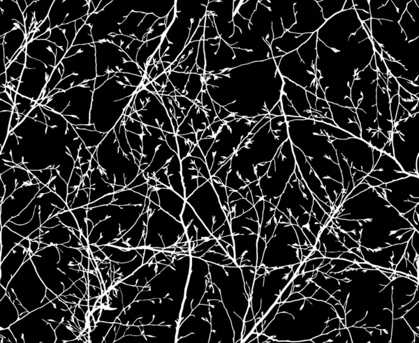 Texture vectorielle sans couture des branches — Image vectorielle