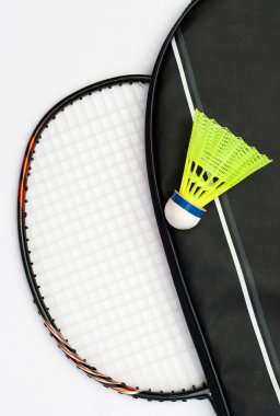 Badminton Raket ve raketle