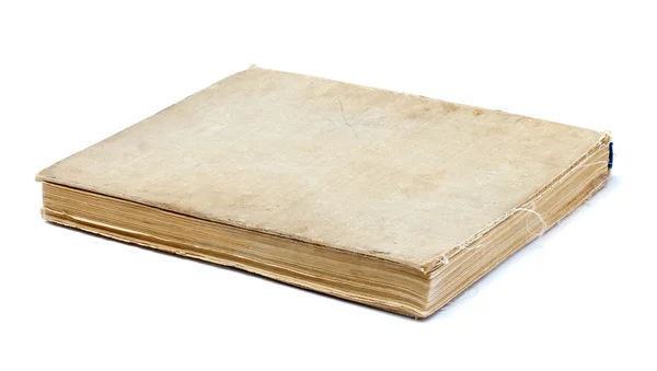 Старая книга в тканной обложке — стоковое фото