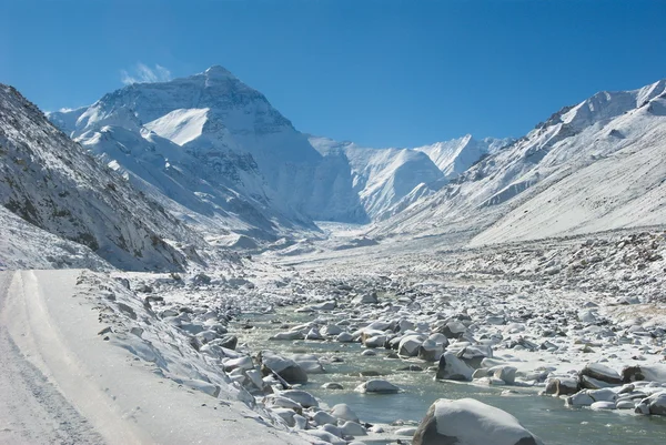 Everest dağına — Stok fotoğraf