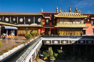 Jokhang temple clipart