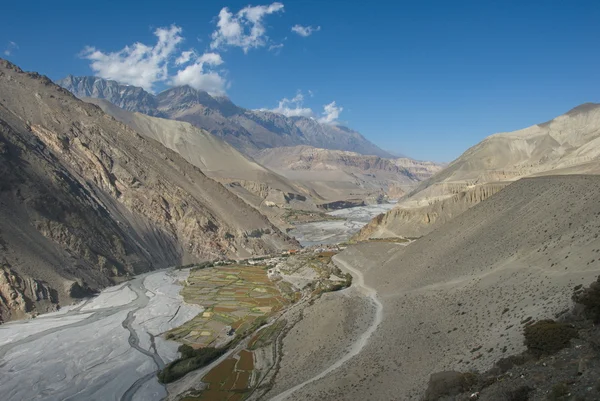 Valle de Kali Gandaki — Foto de Stock
