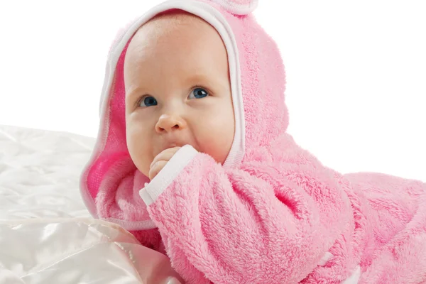 Bebê em cobertor — Fotografia de Stock