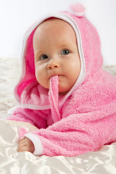 Bebê em cobertor — Fotografia de Stock