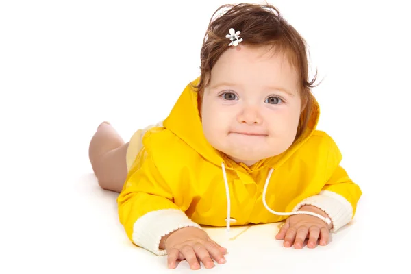 Sarı kız bebek — Stok fotoğraf