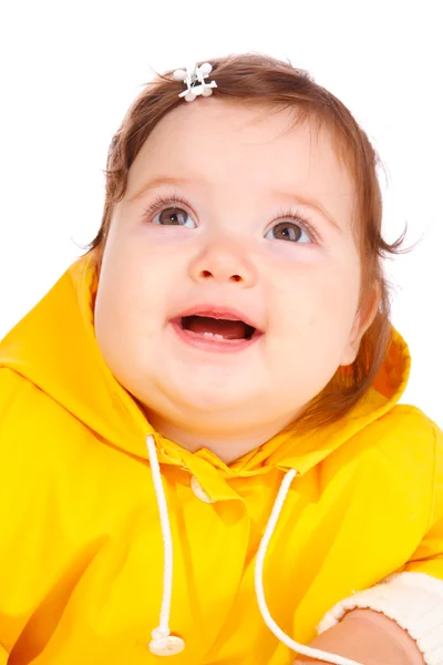 Meraklı bebek kız — Stok fotoğraf