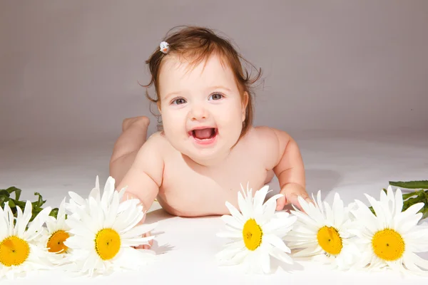 꽃 아기 — 스톡 사진