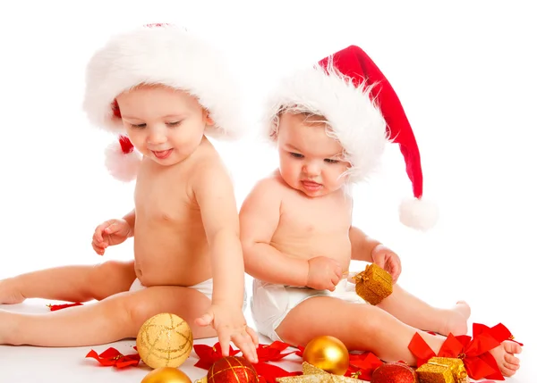 Рождественские младенцы — стоковое фото