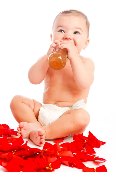 Dziecko do picia — Zdjęcie stockowe