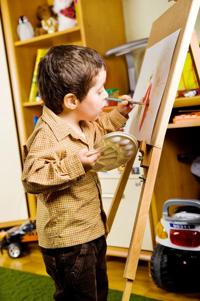Peinture enfant — Photo