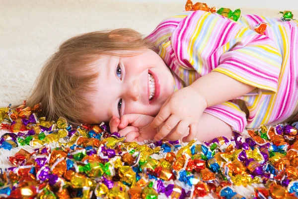 Candy kid — Stock fotografie