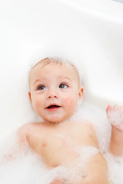 Baño de niños pequeños —  Fotos de Stock