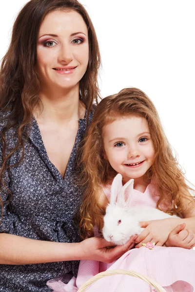 Young woman and her daughter — Stock Photo, Image