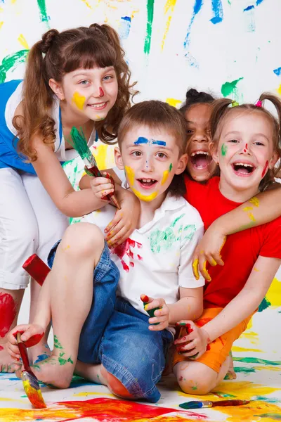 Laughing kids — Stock Photo, Image