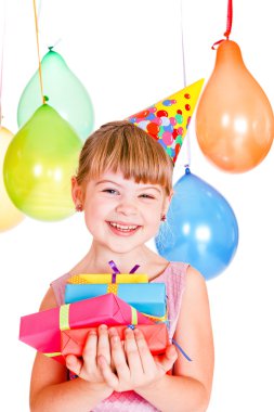 Birthday kid clipart