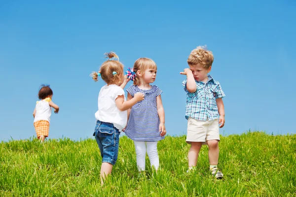 Group of toddlers — Stock Photo, Image