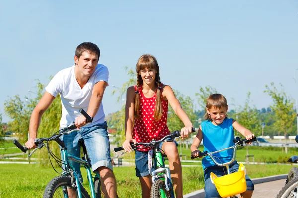 stock image Father and kids