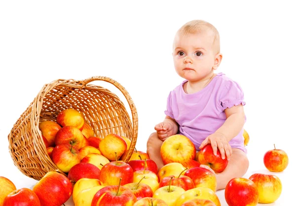 Bebê de frutas — Fotografia de Stock