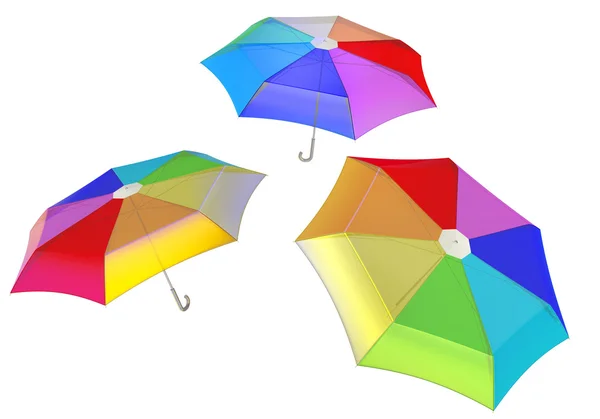 stock image Colored umbrellas