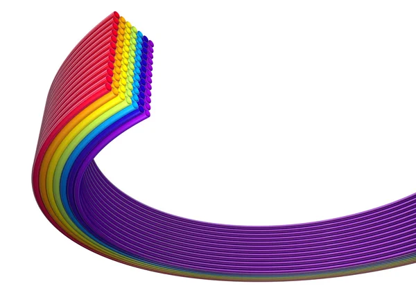 虹の管 — ストック写真