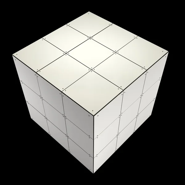 White blocks — Stock Photo, Image