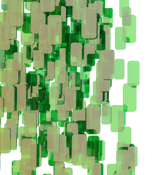 绿色块 — 图库照片