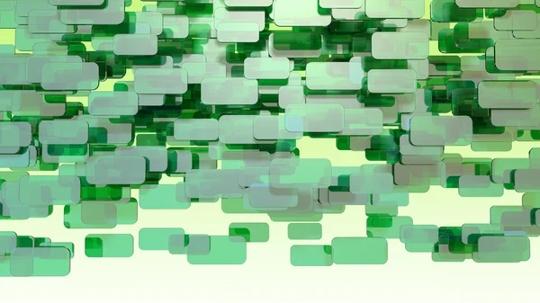 Grüne Blöcke — Stockfoto