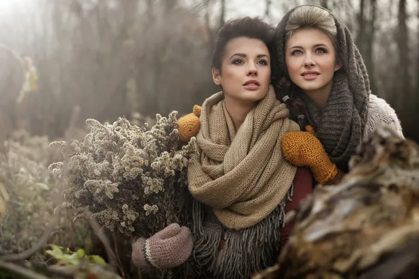 Fine art foto's voor een twee mooie vrouwen — Stockfoto