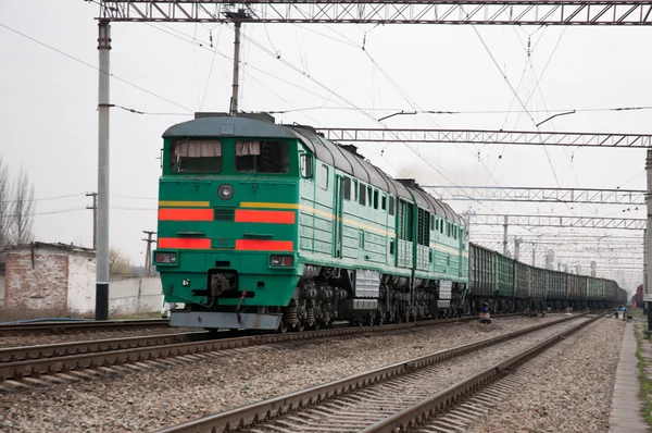 Szén-vonat — Stock Fotó
