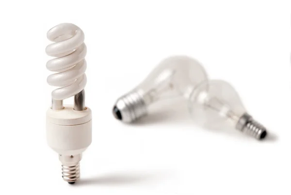 stock image Energy saving lamp