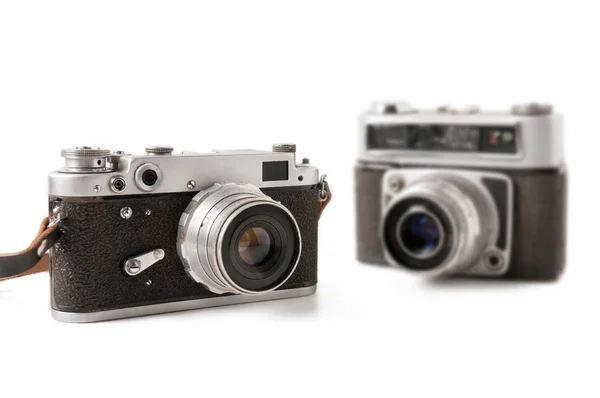 Twee oude camera — Stockfoto