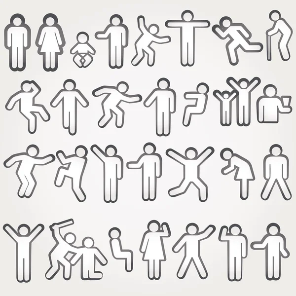 Знак иконы Пиктограмма — стоковый вектор