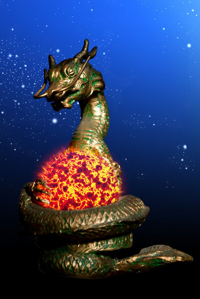 Драгон закатил солнце в космос
