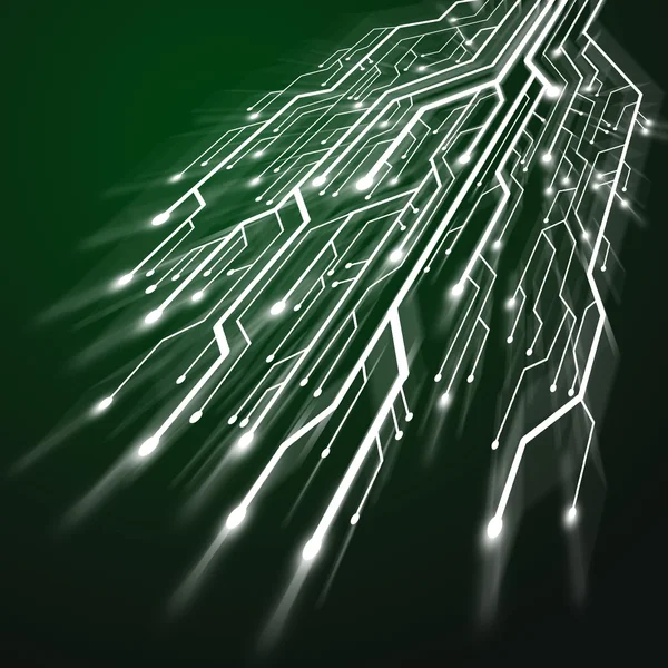 Placa de circuito, fundo de tecnologia — Fotografia de Stock