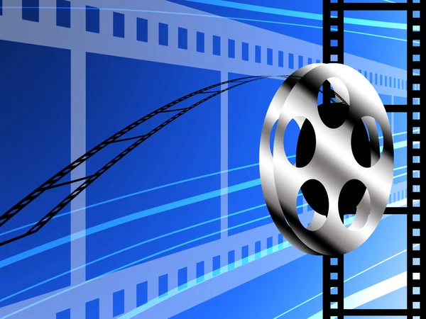 Concepto de tecnología cinematográfica, Fondo abstracto — Foto de Stock
