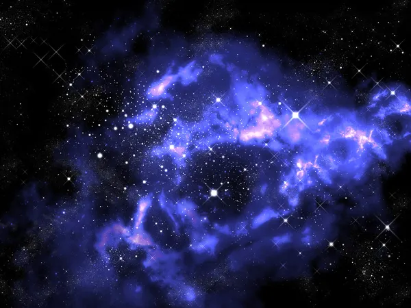 Forma de cavalo Orion no universo — Fotografia de Stock