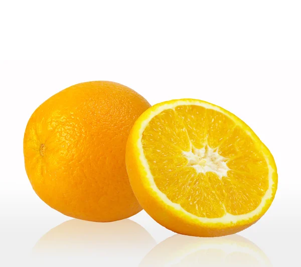 Naranja fresca en rodajas — Foto de Stock