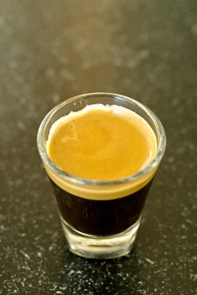 Uno shot di espresso — Foto Stock