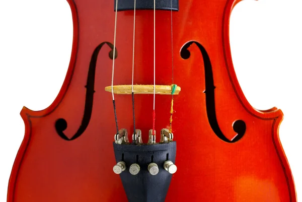 Közeli kép: egy klasszikus hegedű — Stock Fotó