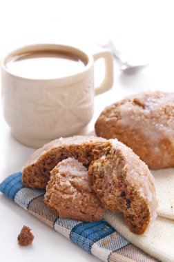 süt ve kurabiye kahve