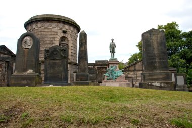 Edinburgh'da İskoç asıllı ABD'li askerler anıt ve lincoln memorial