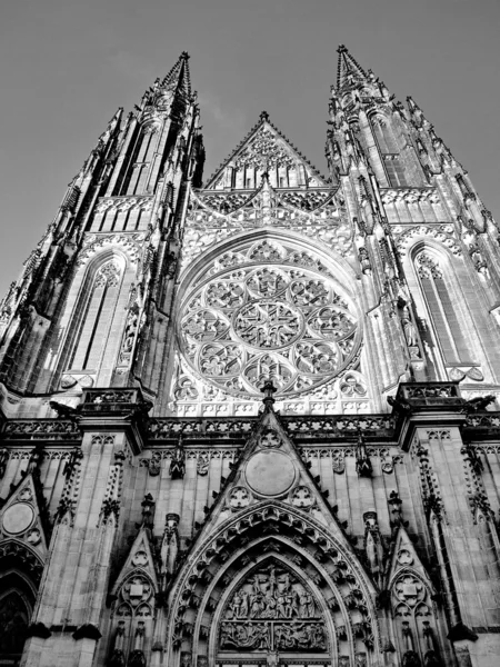 Catedral de San Vito en el Castillo de Praga —  Fotos de Stock