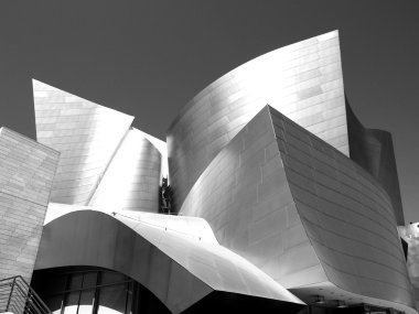 Walt Disney Concert Hall in Los Angeles clipart