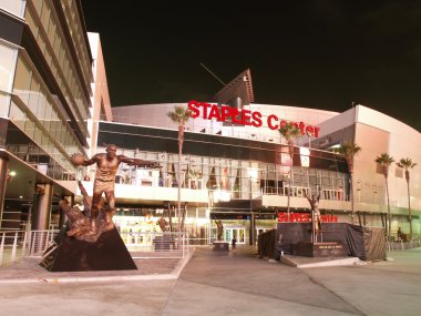 Staples Center Los Angeles clipart