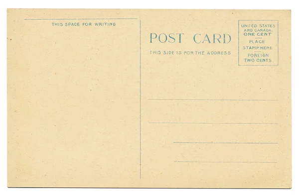 Zabytkowy kartka pocztowa — Zdjęcie stockowe