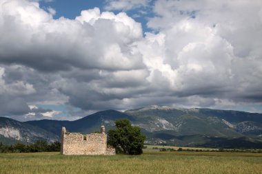 Natural landscape in the Haute-Provence