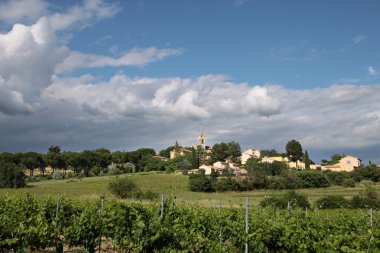 provence bölgesindeki villars Köyü