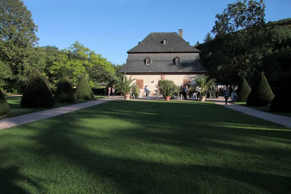 Оранжереєю абатства Eberbach — стокове фото