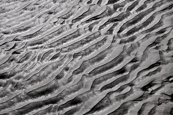 stock image Ripple in the wet sand