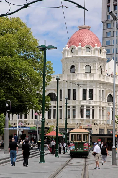 Christchurch Kathedraal vierkante — Stockfoto